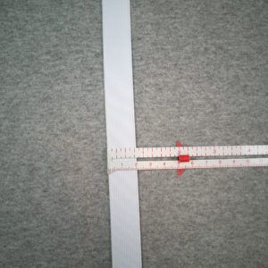 hvid elastik 20 mm