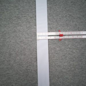 hvid elastik 25 mm