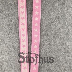 Boxershorts elastik i pink/rød 20 mm
