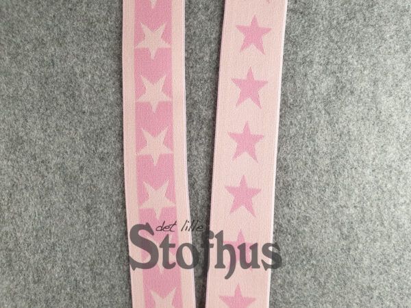 Boxershorts elastik i lyserød/rosa 40 mm