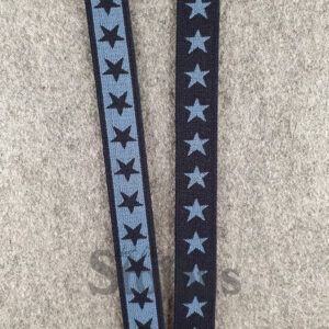 Boxershorts elastik i støvet mørkeblå 20 mm