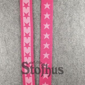 Boxershorts elastik i pink 40 mm