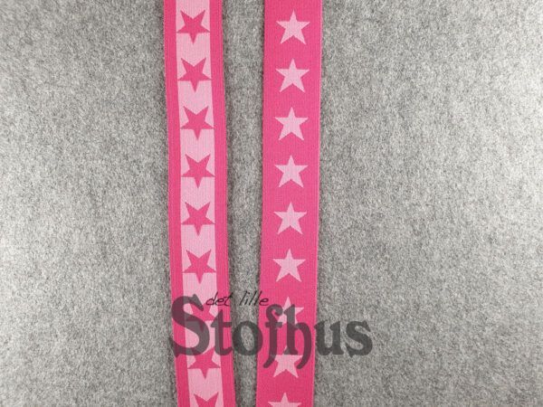 Boxershorts elastik i pink 40 mm