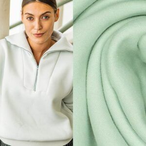 Vævet bomuld polyester kraftig isoli økologisk recycled fibremood 17