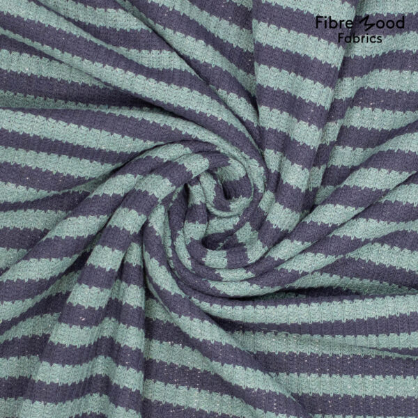 Strikket Bomuld Polyester stribet fibremood 26